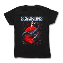 Scorpions Black TShirt  cotton Hard rock heavy metal outdoors festival tee XL gray
