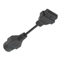 ODB2 Scanner Diagnostic Cable 17pin to 16pin Connector Adapter Replacement for Ford Ranger black
