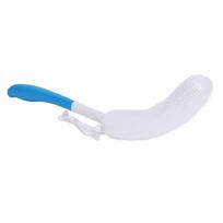 Bath Body Brush Long Curved Handle Soft Sponge Body Cleaning Exfoliating Shower Brush