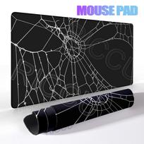 HD Print Spider web Mouse Pad Large Computer Office Game Table Mats XXL Rubber Anti-slip Gaming Keyboard Mousepads Desk Pads 40x90cm white