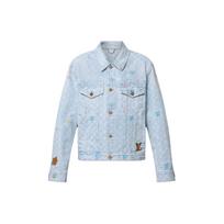 LOUIS VUITTON By Tyler The Creator Monogram Denim Jacket 1AFPTC 52 mėlyna