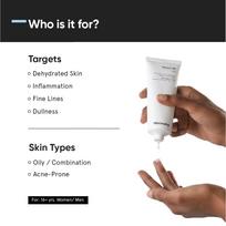 Minimalist Vitamin B5 10% Oil-Free Moisturizer for Face, Lightweight Gel Moisturizer for Oily & Combination Skin, Barrier Repair Face Cream with G brown