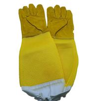 Bitininkystės pirštinės Ožkos odos Vėdinamos Apikultura Bitininkas Apsauginės Ilgomis Rankovėmis bitininkystės įranga yellow