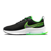 Nike Air Zoom Arcadia Crocodile Skin Minimalist Comfortable Durable Breathable Low Top Running Shoes Kids Running Shoes Black Green CK0715-020 38 black