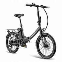 Sulankstomas elektrinis dviratis - Fafrees - F20 Light - 20 colių - 14,5Ah - 250W - Juodas juoda