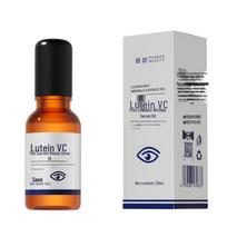 Qingling Lutein Eye Serum Roller: Anti-Blue Light, Reduces Dark Circles, Moisturizes & Hydrates. black
