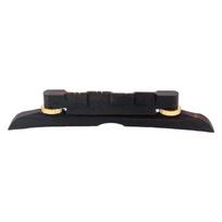 Mandolin Bridge Replacement Ebony Guitar Bridge Height Adjustment Light Weight Ebony Bridge Guitar Replacement Parts 1 black