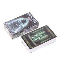 1Box ​​Ghost Taro kortos Žaidimų kortos Taro Šeimos vakarėlio stalo žaidimas 78 kortos one size gray