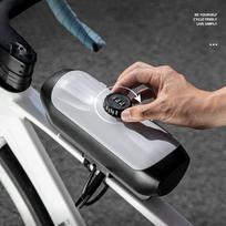 Storage Box With Lock Waterproof Bike Password Organizer Bag Anti-Theft Bike Code Lock Box For Men Women Boys Girls Youth Teens China Mainland gray