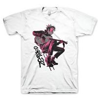 Authentic Gorillaz Sitting Pink T-Shirt S-3XL NEW 4XL white