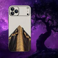 Moslem and kaaba Phone Case For iPhone 17,16,15,14,13,12,Pro,Max,Plus,E,SE4,Air,Mini Black Soft Box iPhone13 white