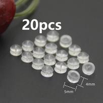 Practical Large Earring Backings Convenient Ear Lifters Acrylic Stopper gray