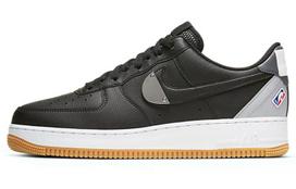 Nike Air Force 1 Low '07 Nba Black Silver CT2298-001 39 gray