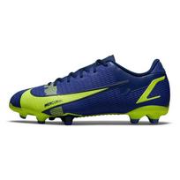 Nike Jr Mercurial Vapor 14 Assassin 14 Academy PU Slip Resistant Abrasion Resistant Coverage CV0811-474 27.5 blue