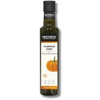 HESTHETIC Premium Valgomas Šalto Spaudimo Moliūgų Sėklų Aliejus, 250ML, 100% Grynas ir Natūralus Maistinis Extra Virgin Aliejus, Turtingas Sveikais Riebalais, Omega-3, Antioxi black