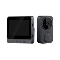 M12 Wireless Video Doorbell 4.3-inch Display Screen Home Intelligent Two-way Intercom Video Surveillance (doorbell + 4.3inch screen)