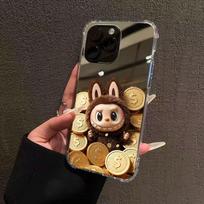 Premium Mirror Case for Apple iPhone 17/16/15/14/13/12/11/X/8/7 Pro Max iPhone 17 Pro black