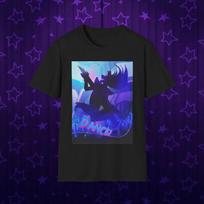 Security Breach Roxanne Wolf Glamrock Fnaf Unisex Softstyle T-Shirt XL black