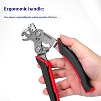 Car Clip Pliers Disassembly Tools, Heavy Duty Spring Loaded Auto Trim Removal Tool, Easily Removes Stubborn Clips Plastic Rivets gray