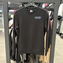 Authentic Puma Winter Men's Fleece-Lined Warm Loose-Fit Sports Sweatshirt and Sweatpants 848243 M juoda