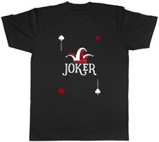 Joker Card Funny Mens Unisex T-Shirt Tee XXXXL red