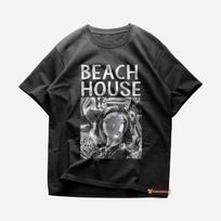 Beach House T shirt | Rock Music Shirt | PPP | Depression Cherry | Take Care | Lazuli | Beach House Merch | Cotton Tee M gray