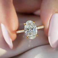 925 Silve Zirconia 1-4.5CT Gorgeous Shiny Oval Stone Ring For Women Engagement Wedding Luxury High Quality Fine Jewelry 9&4.5 carats auksas