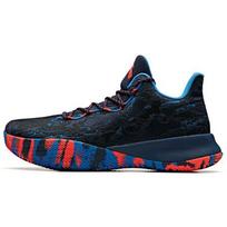 Anta Pallas Mid top Basketball Shoes Men's Blue 11941621-6 44.5 black