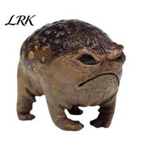 Micro Landscape Scene Props Weird Queer Grumpy Frog Toad Statue, Outdoor Garden Yard Decor Handcrafted Resin Handicraft Fun Novelty Home Office