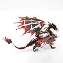 Large Mechanical Dragon Flying Reptile Metal Assembly Model Puzzle Toy 3D Metal Jigsaw Building Kit for Kids And Adults