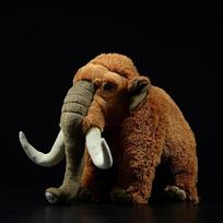 33cm Imituotas Mamuto Lėlė Mamutas Gyvas Minkštas Kimštas Pliušinis Žaislas Mammuthus Primigenius Gyvūnų Modelis Vaikams Kalėdinės Dovanos 33cm