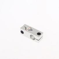 1Pcs Aluminum Pillar Fixing Clip Cross Connector Optical Axis Cross Fixing Clip Pipe Clamp Bracket Diy Accessories Single screw 12X12