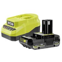 Ryobi 2.5Ah battery + charger RC18120A-125