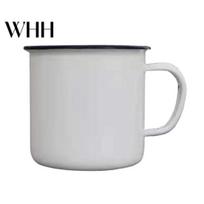 Unbreakable Mug 120/240/350/500ML Vintage Enamel with Handle Heat-resistant Large Capacity Retro Enamelware Tea Milk Water Coffee Drinking Cup 6