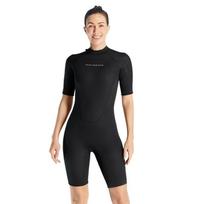 3mm Womens Shorty Wetsuit Snorkeling Surfing Swimming Warm Thermal Dive Suit XS juoda