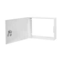 Metal Lock Box Key Entry Lockable Wall Mount Security Cover Tamper Resistant Mechanical Alarm Panel Lockbox Security Keypad China Mainland white
