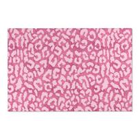 Rožinis leopardo rašto kilimas Preppy kambario dekoras Preppy gepardo kilimas VSCO Preppy kilimas VSCO mergaitės kilimas svetainės dekoravimo kilimas 40x60cm pink