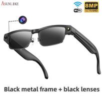 Cross-border Smart Glasses with AI Translation and Camera for Outdoor Photography and Video Recording