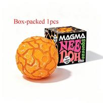 New product: NeeDoh sequined magma ball-a kind of  click click  decompression toy, sensory toy, which can be given as a gift. black