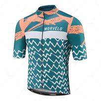 Morvelo-vyriškas dviračių drabužių komplektas, pralaidus orui, trumpomis rankovėmis, MTB, dviračių, sportinis, vasaros XXS beige