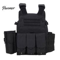 Airsoft Vest Training Multifunctional Ultra-Light Breathable Oxford Molle Cloth Wear-resistant for Outdoor Military juoda