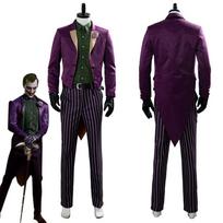 Mortal Kombat 11 Džokerio pilnas kostiumas, Helovino Cosplay apranga, Aukštos kokybės žaidimo personažo kostiumas, Suaugusiųjų Cosplay rinkinys Helovino vakarėliui S violetinė