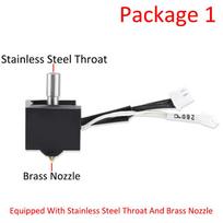 3D Printer Part Hotend Kit for Ender 3 V3 SE Titanium Alloy Throat Bimetal Heatbreak 24V 40W J-head Print Head for Ender-3 V3 SE for Ender-3V3 SE black