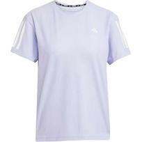 Adidas Own The Run Moisture Wicking Crew Neck Short Sleeve Regular T-Shirt Women Tops Purple JD6435 L gray