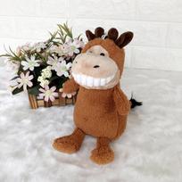 Internet celebrity creative wedding smile big teeth plush toy doll grab machine doll hand gift doll wedding toy 25cm