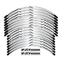 Fits Suzuki V-Strom 250 SX Vstrom 1000 1050 XT DL 650 Motocross Reflective Wheel One size gray