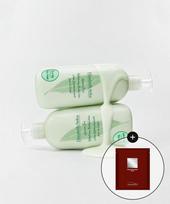 Elizabeth Arden Green Tea Refreshing Body Lotion 500ml + Wrinkle Care Mask Pack FREE white