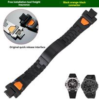 For Casio G-SHOCK Steel Heart GST-B400 Series Trendy Modified Stainless Steel Metal Watch with Men's Accessories GST-B400mm white
