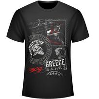 Vintage 300 Greece Sparta Warrior TShirt 100 Cotton ONeck Summer Short Sleeve Casual Mens Tshirt Size S3XL S gray