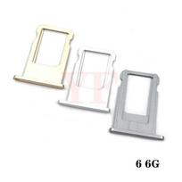 100pcs Sim Tray Holder For Iphone 6 6S 7 8 Plus X XS Max 11 12 Pro Mini SIM Card Tray Slot Holder Adapter Socket Repair Parts 6 6G--Mix